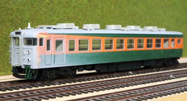 セール特価 169系「快速みすず」を仕立てる(4) - 80分の1丁目16番地 鉄道模型
