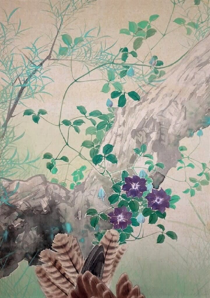 お気に入りの作品 夏来 池上秀畝筆 - 夜噺骨董談義