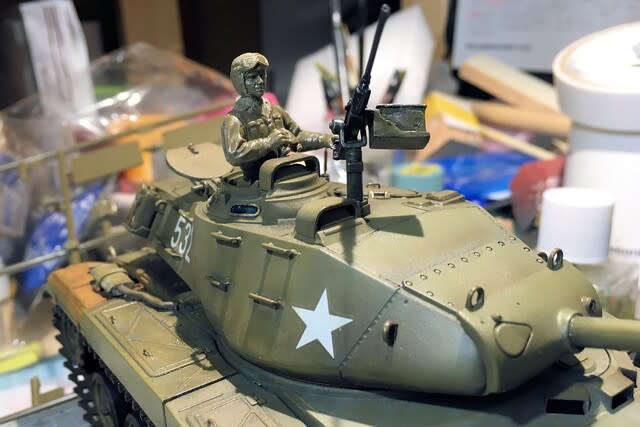 1/35 タミヤ M41 ウォーカーブルドッグ 製作（その7） - Ganpon