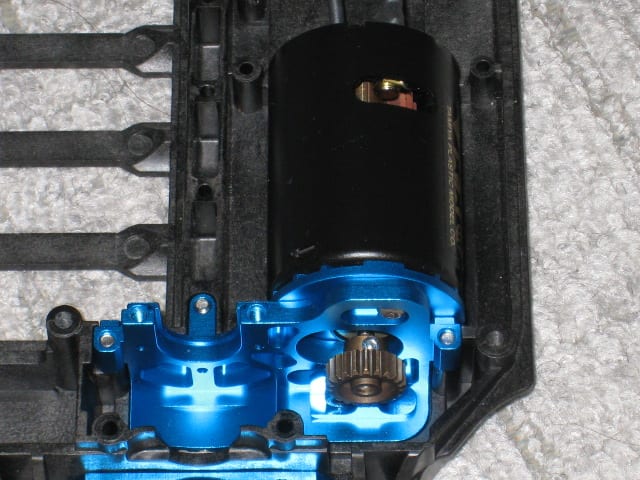 タミヤ ラジコン TB-03R 組立 13 モーター組み立て＆組み付け