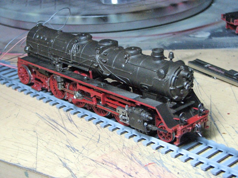 ドイツ蒸気機関車 BR41製作記 その4 - 自己満足日記