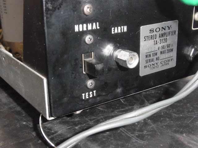 SONY, TA-3120 - テレビ修理-頑固親父の修理日記
