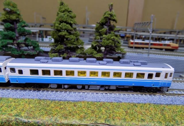 TOMIXの92063 JRキハ58系ディゼルカー「よしの川」を TOMIXの92063 JRキハ58系ディゼルカー「よしの川」を