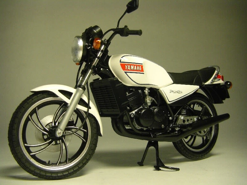 過去の作品 タミヤ 1/12 YAMAHA RZ250 （ホワイト） - めざせ