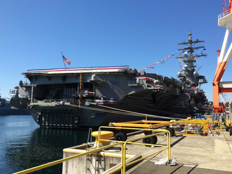 2015 10 12 米第七艦隊 原子力空母 ロナルド レーガン 一般公開 秋の一日 山へ行こうよ 山web
