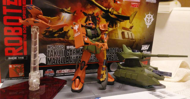 地球降下作戦』【ROBOT魂 ガルマ専用ザクll&マゼラ・アタック 地球降下作戦』【ROBOT魂 ガルマ専用ザクll&マゼラ・アタック