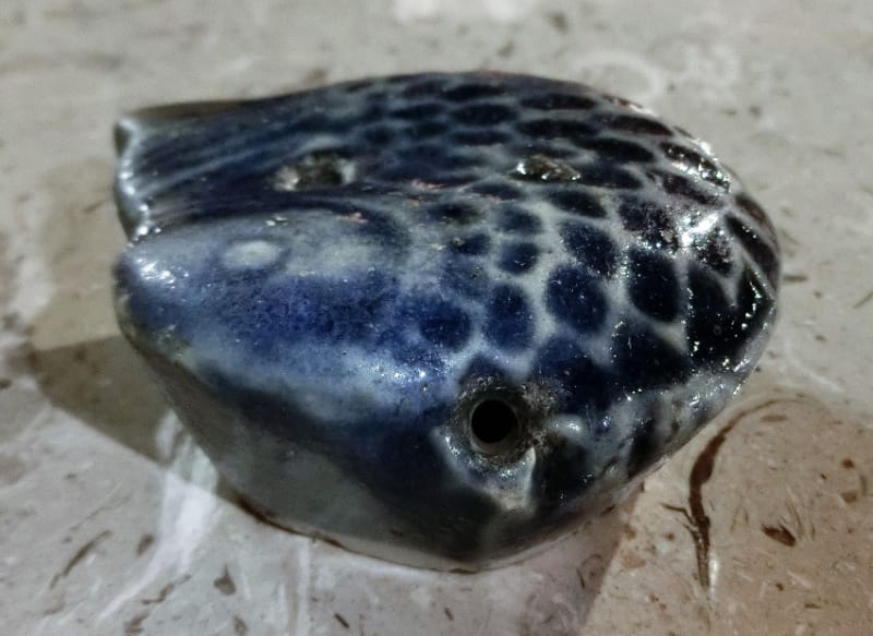 李朝後期 瑠璃釉魚形水滴など - 夜噺骨董談義