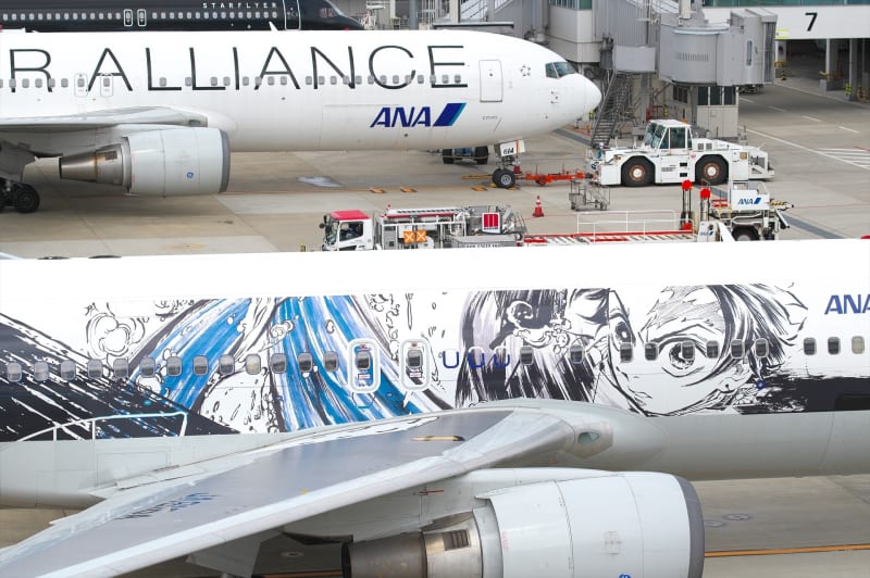 2022年03月20日：福岡空港2(鬼滅の刃じぇっとが飛来