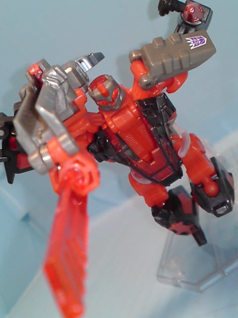 TFギャラクシーフォース スカウトクラス ランブル(赤)をゆっくり