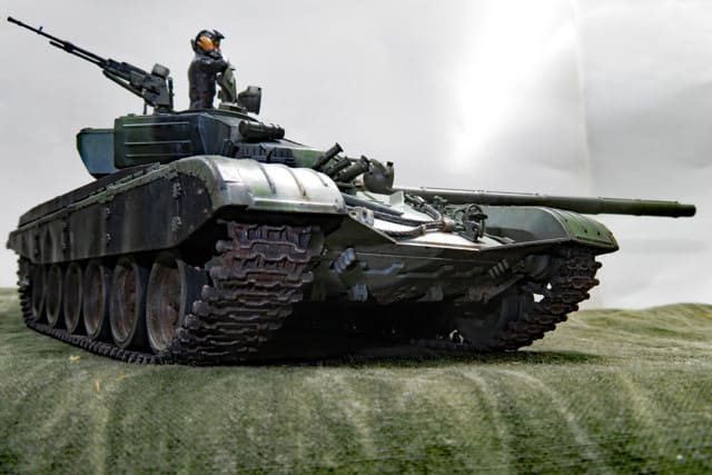 T-72 M1 1/35 #12 完成 - はじめの戦車模型づくり