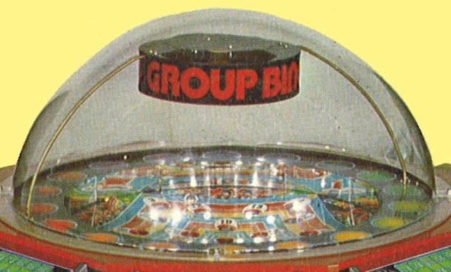 セガのマスビンゴゲーム（2） グループビンゴ（Group Bingo,1975