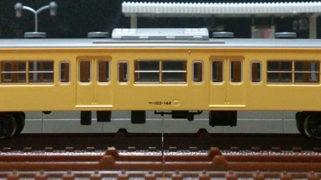 サハ103-144[ラシ335F-2] 車両更新 (KATO製103系量産冷房車用