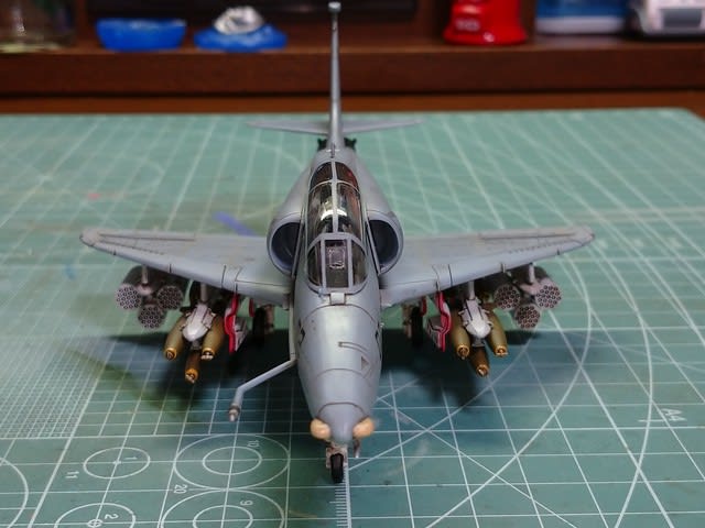 フジミ『1/72 アメリカ海兵隊OA-4Mスカイホーク』(その46) - シュタインメッツの日記【H型】