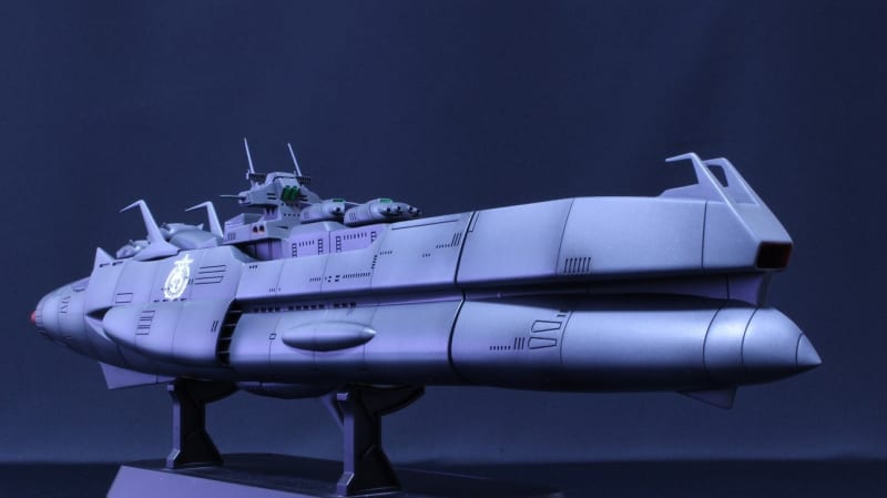 1/1000 護衛戦艦ビスマルク(零くんさん試作モデル) - 我が家の地球防衛艦隊