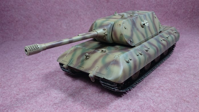 ドラゴン1/35 超重戦車E-100製作記 その9・完成 - ワイのもじ