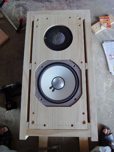 JBL LE8T-H +自作フィンランドパーチエンクロジャー