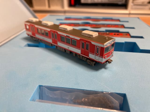 MicroAce 神戸電鉄3000系・中期型・新塗装の入線 - ぼち吉鉄道 MicroAce 神戸電鉄3000系・中期型・新塗装の入線 - ぼち吉鉄道