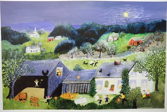 19 グランマ・モーゼス展 - 絵ときのこと虫たちブログ