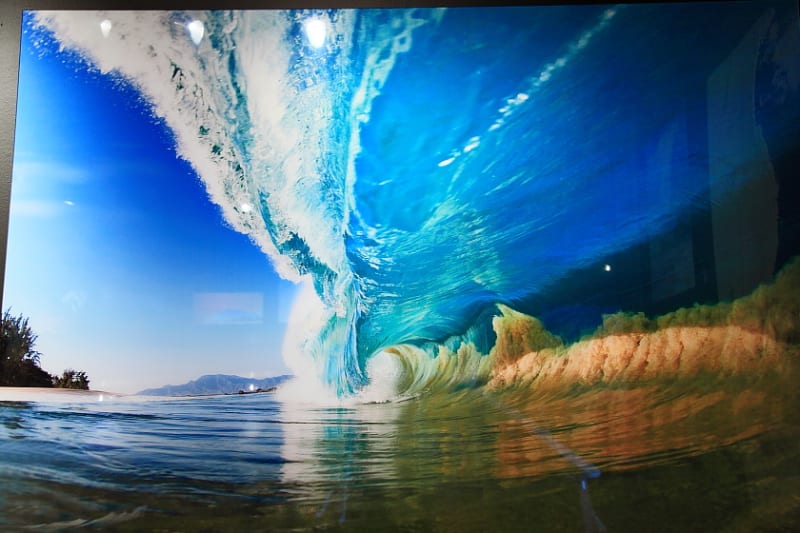 ハワイ 写真家 クラークリトル 絵 海 ノースショア 波