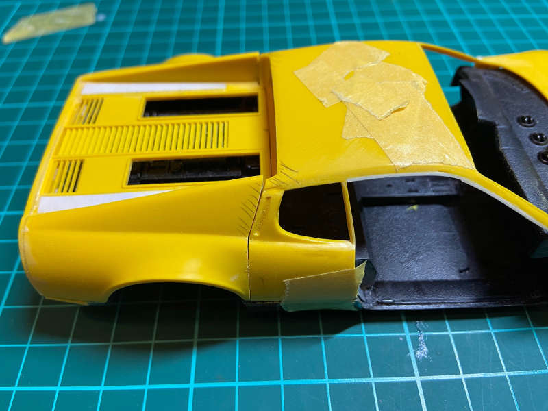 マルイ 1/24 フェラーリ512BB（その5） - Dig it ちゃぶ台カー