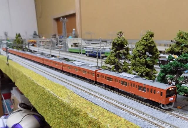 KATOの10-370/374で纏めた201系中央線を見る - MRFC KATOの10-370/374で纏めた201系中央線を見る - MRFC
