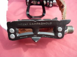 カンパ ペダル トゥクリップ 取り付けネジ - Kinoの自転車日記 カンパ ペダル トゥクリップ 取り付けネジ - Kinoの自転車日記