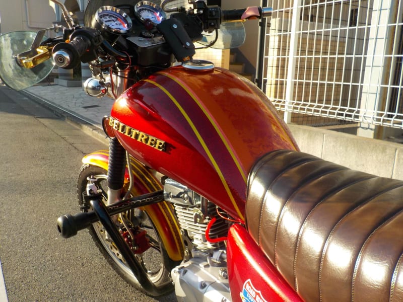 ①流石なプロ塗装でリニューアル！ GSX250T - BELLTREE号