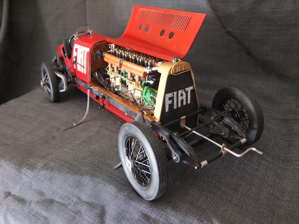 1/12 FIAT Mefistofele21706cc（フィアット メフィストフェレ21706cc）完成 - されど、死ぬのはいつも他人