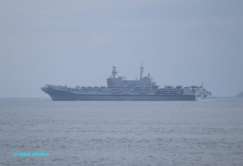 イタリア海軍の空母「カブール」が初寄港 日本と安保連携を強化