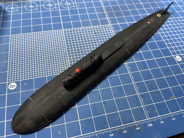タミヤ】1/700 ロシア海軍 原子力潜水艦 オスカーII型 クルスク