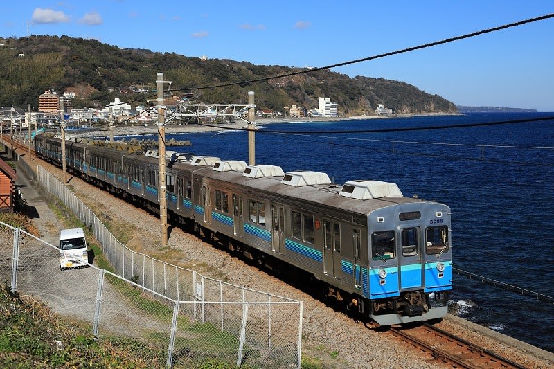 鉄道風景ジオラマ127 伊豆急行線片瀬白田の風景 (走行可能 接続