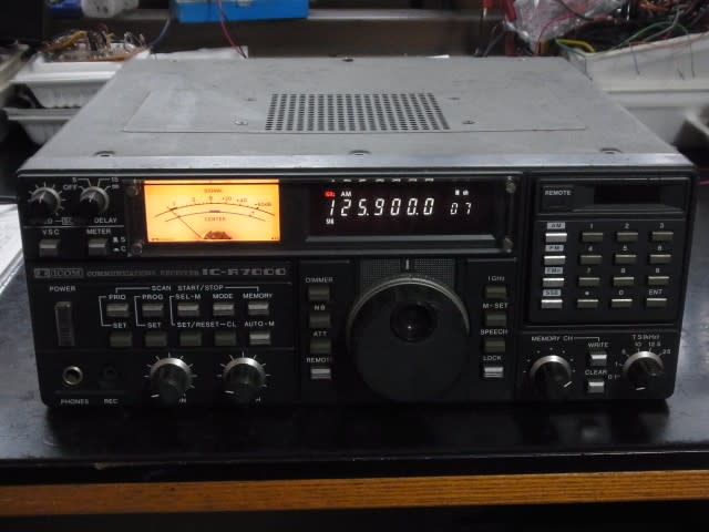 ICOM, IC-R7000 - テレビ修理-頑固親父の修理日記 ICOM, IC-R7000 - テレビ修理-頑固親父の修理日記