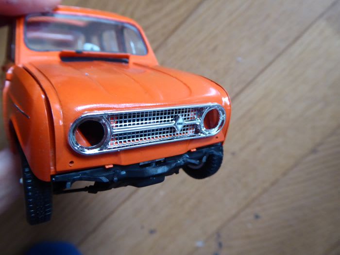 エブロ 1/24 ルノー 4 フルゴネット サービスカー 新品未組立