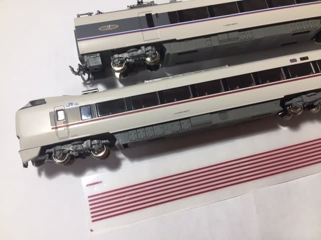 単発】287系・289系福知山車のお気楽製作 - 675.4キロ