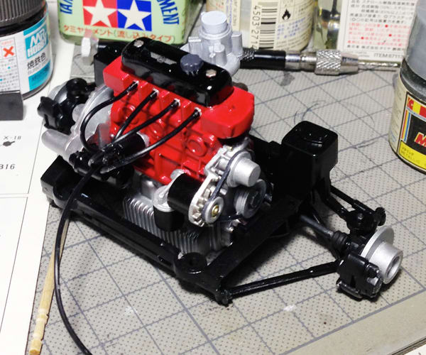 タミヤ1/12ローバー ミニ・クーパー1.3i（2） - 雑多模型制作記