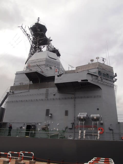 海上自衛隊 あすか (試験艦)ASE-6102 一般公開（外観 - 観光列車