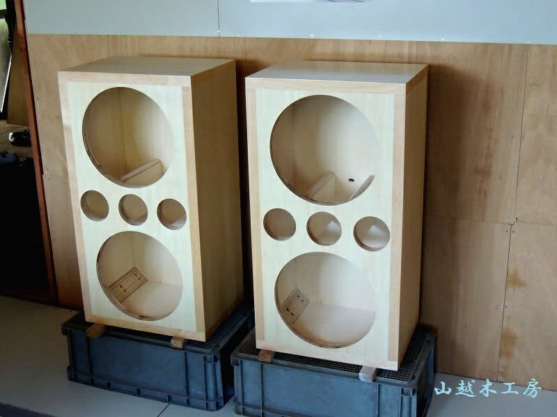 JBLスピーカーユニット用キャビネット製作 - 山越木工房Blog JBLスピーカーユニット用キャビネット製作 - 山越木工房Blog