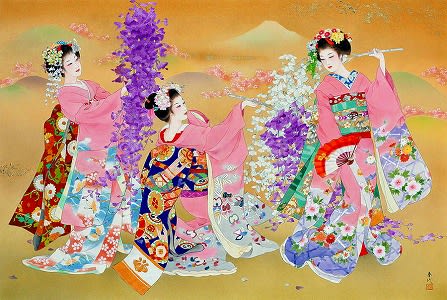 純和服美人画【森田春代 1000ピースジグソー 春代コレクション 純和服美人画【森田春代 1000ピースジグソー 春代コレクション