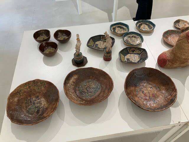 脇山さとみ オブジェ 花器 「塔」 茶道具