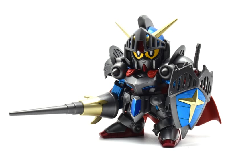 チタニウムフィニッシュ風全塗装 レジェンドBB 騎士ガンダム 許可なく