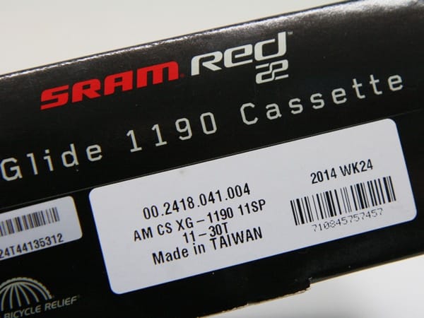 11-30Tでも、SRAM RED XG1190 Cassette なら驚異の181g 11-30Tでも、SRAM RED XG1190 Cassette なら驚異の181g