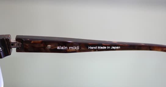 alain mikli (アラン ミクリ) の名作「A00329 (A0329)」が日本生産にて