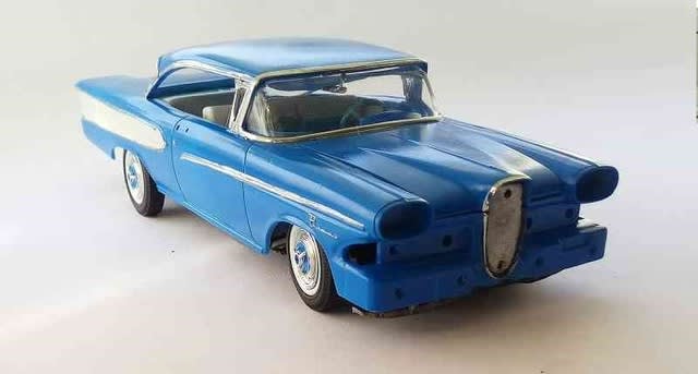 AMT/ERTL 1958 FORD EDSEL Pacer 4回目 - 酒好きオヤジのプラモ AMT/ERTL 1958 FORD EDSEL Pacer 4回目 - 酒好きオヤジのプラモ