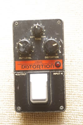 YAMAHA DI-01 Distortion W/Box 1980s Vintage Guitar Pedal
