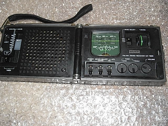 SONY, ICF-7800 - テレビ修理-頑固親父の修理日記 SONY, ICF-7800 - テレビ修理-頑固親父の修理日記