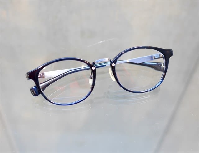 100％本物 999.9 フォーナインズ M-09 オールドモーブ(パープルグレー メガネ・老眼鏡
