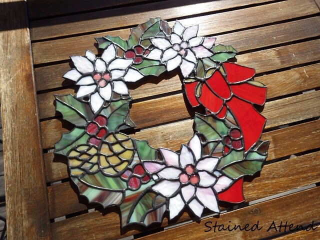 クリスマスリース (11/28) - Stained Glass : Stained Attend クリスマスリース (11/28) - Stained Glass : Stained Attend