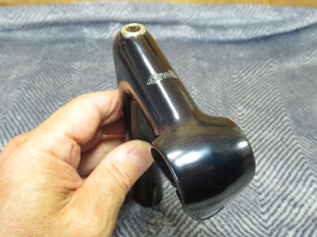 ステム CINELLI 1A 70mm 新ロゴ - Kinoの自転車日記 ステム CINELLI 1A 70mm 新ロゴ - Kinoの自転車日記