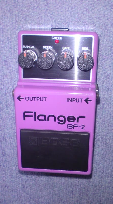BOSS BF-2 Flanger 銀ネジ ACアダプターのみで動作可