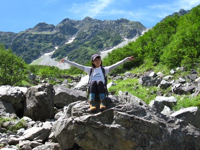 涸沢モルゲンロート 山ガール カモシカさんの山行記録 旅日記etc 涸沢モルゲンロート 山ガール カモシカさんの山行記録 旅日記etc